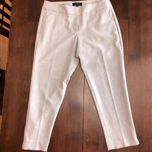 Talbots Signature Ankle Pants, 10P, Grey